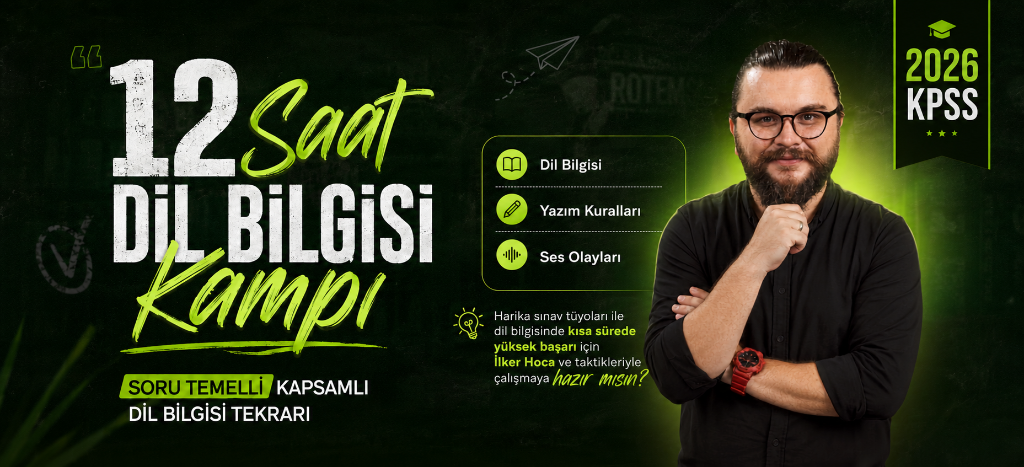 12 Saat Dil Bilgisi Kampı İlker Hoca ve Taktikleriyle